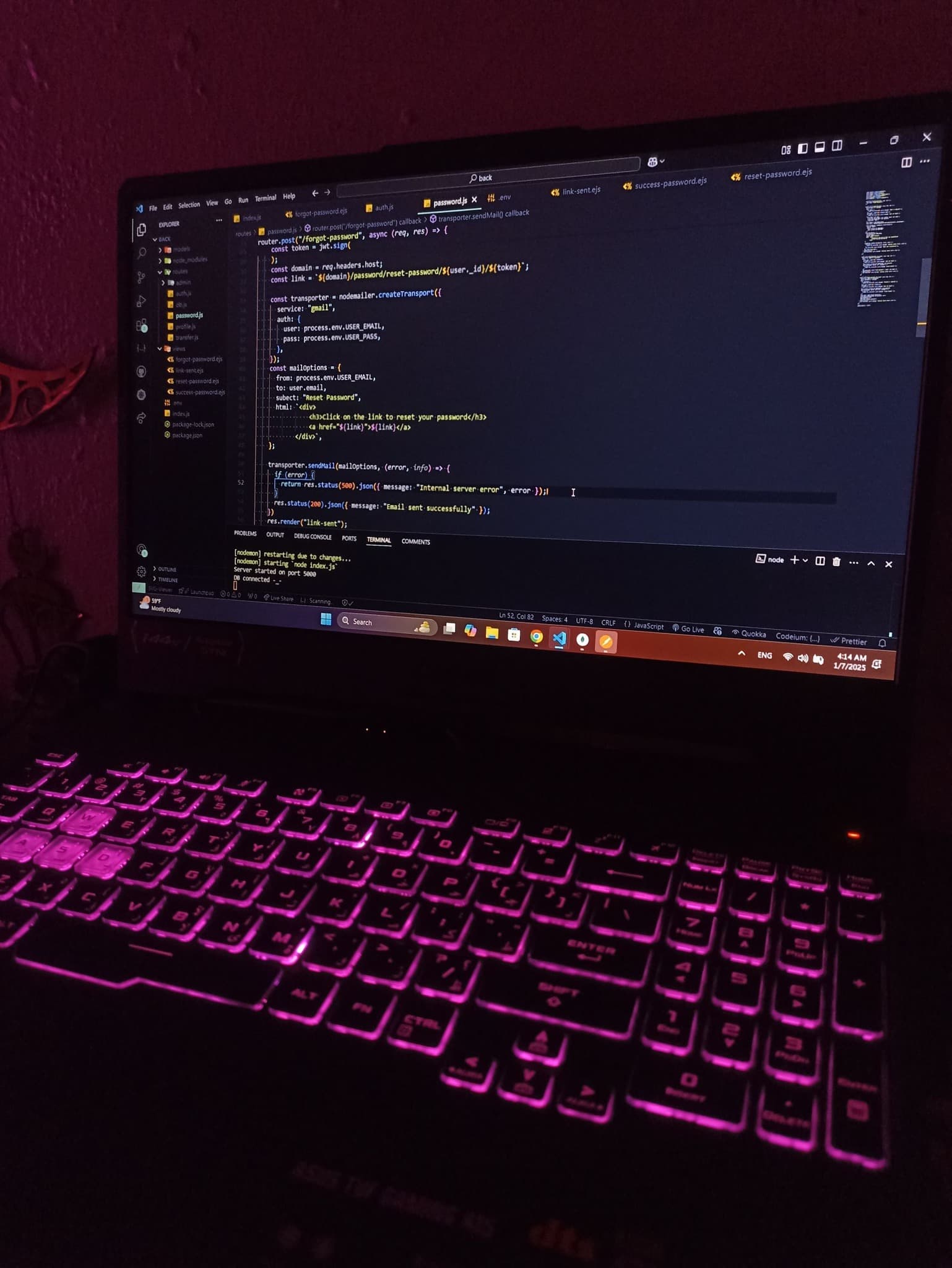 Coding vibe